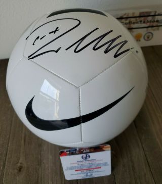 Cristiano Ronaldo Signed Nike Juventus Logo Soccer Ball Cr7 Football
