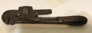 Vintage H.  D.  Smith & Co.  7 1/2” Inch Perfect Handle Monkey Pipe Wrench
