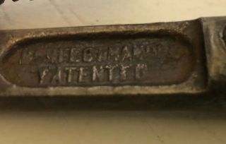 VINTAGE H.  D.  SMITH & CO.  7 1/2” INCH PERFECT HANDLE MONKEY PIPE WRENCH 2