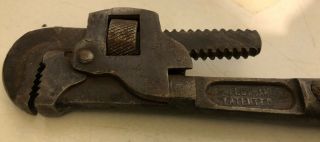 VINTAGE H.  D.  SMITH & CO.  7 1/2” INCH PERFECT HANDLE MONKEY PIPE WRENCH 3