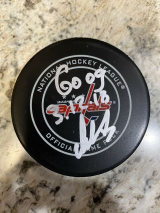 Alexander Ovechkin Alex 600 Goal Signed Autographed Official Game Puck Fanatics