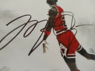 Autographed Michael Jordan Picture With Autheniticity 2