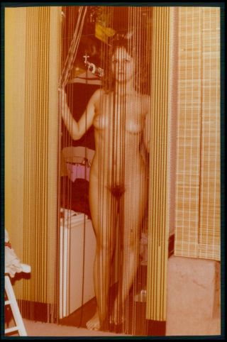 El13 Pinup Pin Up Nude Model Girl Woman Vintage C1970 - 1990s Color Photo