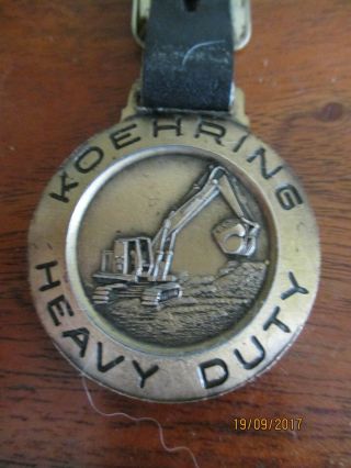 Vintage Watch Fob - Koehring Company