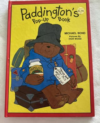 Vintage 1977 Paddington S Pop - Up Book