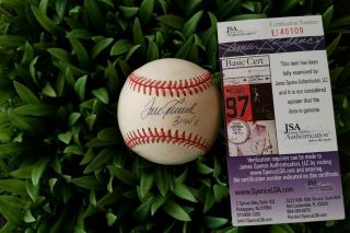 Tom Seaver Signed/autographed National League Baseball 311 Wins Jsa Hof
