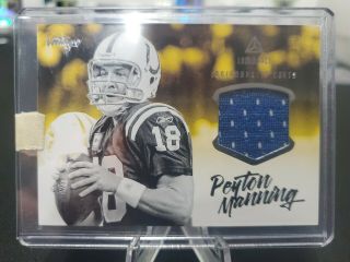 Peyton Manning 2020 Panini Luminance Vintage Jersey Relic Sp Colts