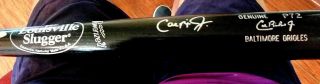 Cal Ripken Jr Autograph Bat Louisville Slugger Mlb Authentication Holo