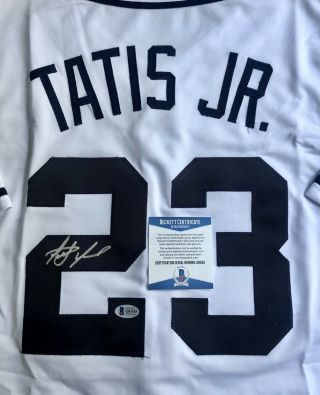 Fernando Tatis Jr.  Signed Autographed Jersey San Diego Padres Beckett Bas