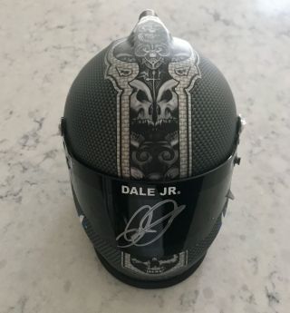2016 Dale Earnhardt Jr Nationwide Insurance Signed 1/3 Scale Mini Helmet (a)