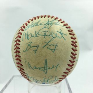 Tom Seaver Carlton Fisk 1985 Chicago White Sox Team Signed Baseball PSA DNA 2