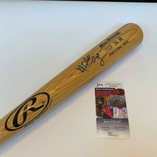 Manny Ramirez 24 Early Career 1995 Signed Game Model Baseball Bat With Jsa