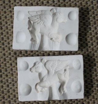 Vintage Ceramic Clay Slip Mold Alberta 