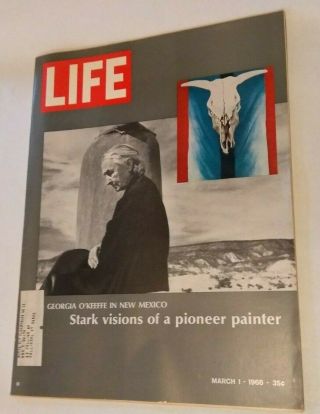 3 Vintage 1968 Life Magazines March 1,  8 and 22nd 2