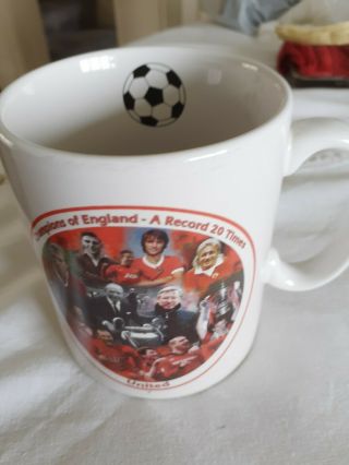 Vintage Manchester United Football Club Mug.
