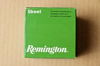Remington Skeet Loads 2 - 3/4 Inch 28 Gauge Empty Shotgun Shell Box