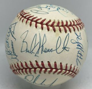 1995 Yankees Team 24x Signed Baseball Mariano Rivera Boggs Mattingly,  PSA/DNA 2