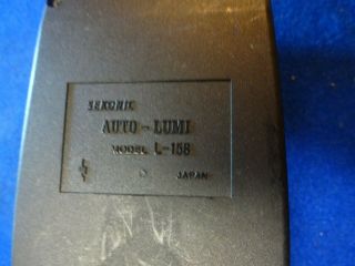 Vintage Sekonic Auto - Lumi Model L - 158 Exposure/Light Meter Made in Japan VGC, 3