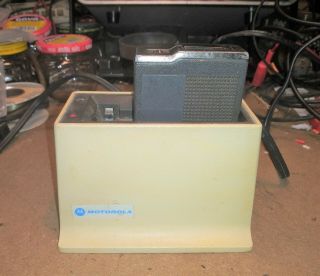 Vintage Motorola Spirit 2 Tone,  Vhf Tone & Voice Pager