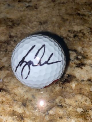 Tiger Woods Autographed Titleist Pro V1 2 Golf Ball.  Comes With.