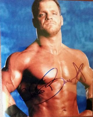 Chris Benoit (wwf Wwe Ecw) Autographed Signed 8x10 Photo Original/not Reprint