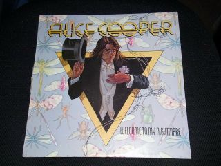 Vintage Vinyl 1975 Alice Cooper - Welcome To My Nightmare - (ancla2011) Presentable