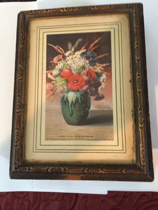 Vintage Dresser Box Inside Mirror With Men’s And Ladies Items Wearable Jewelry