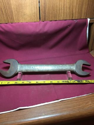 Vintage Armstrong 39 - B Open End Wrench 1 5/16 " - 1 1/4 " Big Heavy Wrench