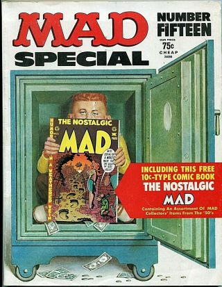 Vintage Mad Special Comic 15 Inc The Nostalgic Mad 3 Insert