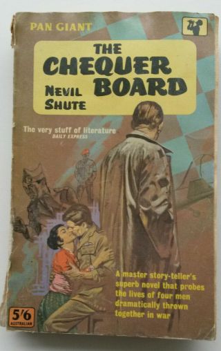 Vintage Nevil Shute " The Chequer Board " Pan Giant Paperback 1962