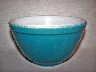 Vintage Pyrex Blue T.  M.  Reg.  U.  S.  Pat.  Small Nesting Bowl 1950 