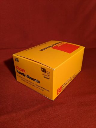 Kodak Ready Mounts 135 Film Slides Vintage Photography 100ct Full Box