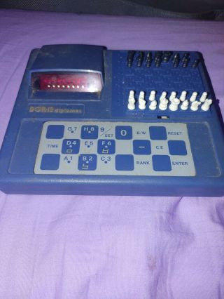 Vintage Boris Diplomat Chess Gaming System