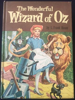 Vintage 1957 Whitman Classic - The Wonderful Wizard Of Oz By L.  Frank Baum