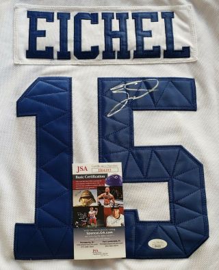 Jack Eichel Signed Sabres 2018 Winter Classic Jersey Size Xl In Person.  Jsa Cert