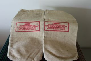 Vintage Shot Bags Lawrence and Winchester Olin not shown Man Cave or Sand Bag 2