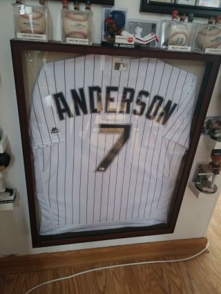 Tim Anderson Chicago White Sox Autographed Signed Home Jersey Mlb Hologram