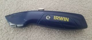 Vintage Irwin Box Cutter With Retractable Blade