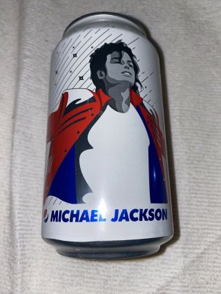 Vintage Michael Jackson Pepsi - Cola Can Empty
