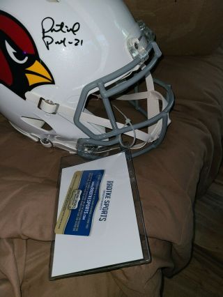 Patrick Peterson Signed Arizona Cardinals Full Size Nfl Helmet W/coa