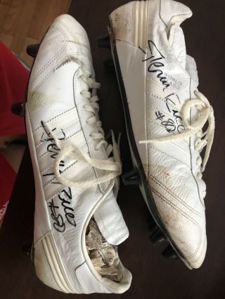 Jerry Rice Bowl Xxiv Game Worn Autographed Cleats