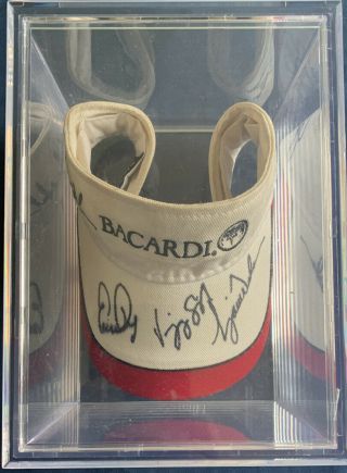 Tiger Woods Jack Nicklaus Phil Mickelson Sergio Els Autographed Golf Hat Auto