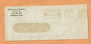Mckesson & Robbins Calox Tooth Powder 1938 Conn Vintage Advertising Cover