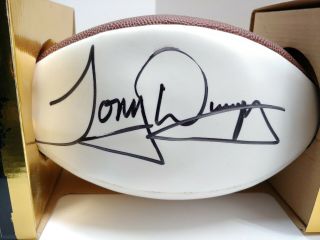 Colts Tony Dungy HOF Autographed Signed NFL Authentic Game The Duke Football 2
