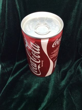 Vintage Pull Tab Coca Cola Can Bottom Opened In Texas Coke