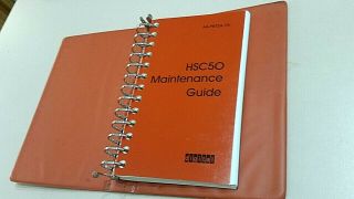 Vintage Digital Equipment Dec Hsc50 Maintenance Guide 1984
