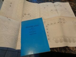 Vtg Craft Book/pillow Lace/torchon//1977/instructions/england Lacemaker/patterns