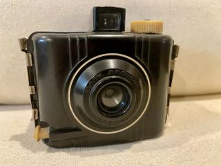 Vintage Nm 1939 Kodak Baby Brownie Special Art Deco Bakelite Camera