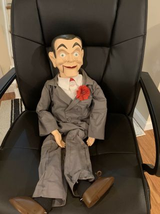 Slappy Goosebumps Ventriloquist 30 " Dummy Doll Vintage 90s Toy Pull String Mouth