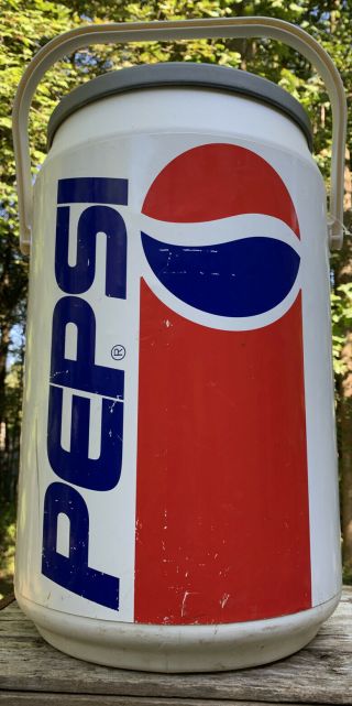 Vintage 1996 Pepsi Can Shaped Cooler Camping Floating 20 " X 12 " Kooler Kraft